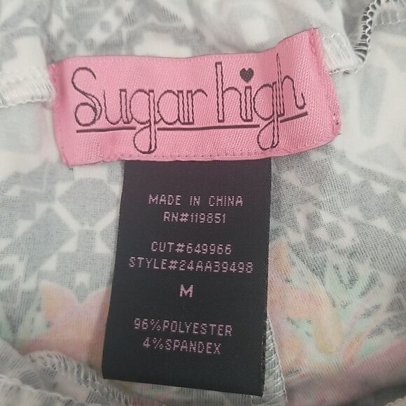 Sugar High Boho Chevron Palazzo Pants - Picture 6 of 8